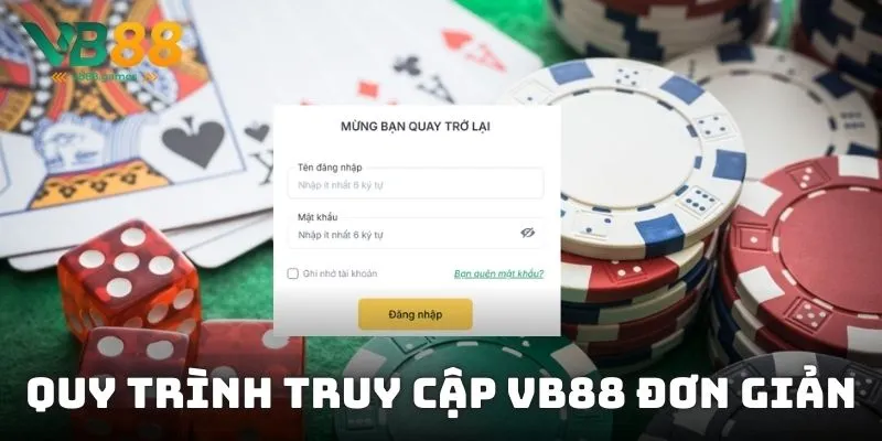 Đăng nhập VB88: Bước Đầu Tham Gia Nhà Cái Dễ Hiểu 2 Quy trình truy cập VB88 đơn giản, dễ dàng trên cả máy tính và điện thoại